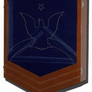 U.S. Coast Guard (USCG) Senior Chief Petty Officer E-8 Retirement Mahogany Shadow Box – Four Wood Finishes