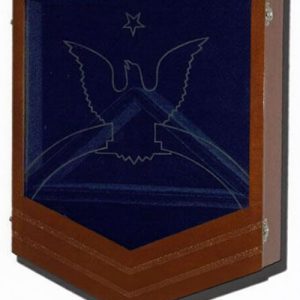 U.S. Navy (USN) Senior Chief Petty Officer E-8 Retirement Mahogany Shadow Box – Four Wood Finishes