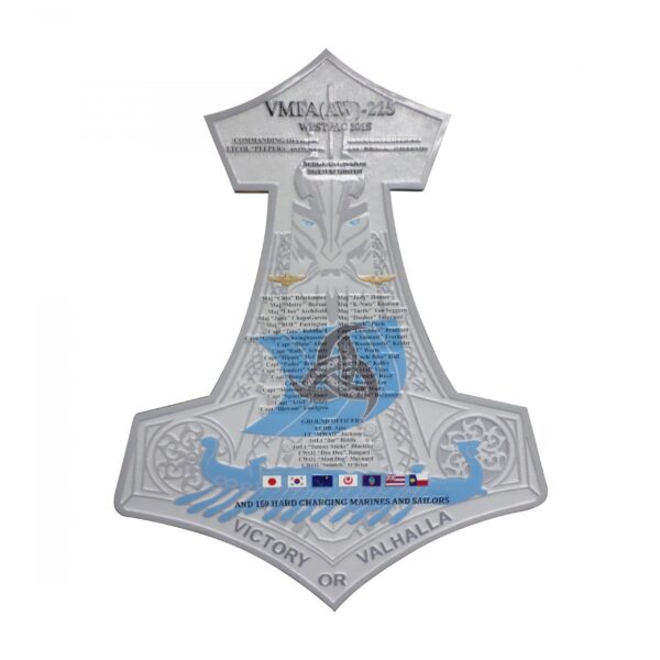 VMFA (AW)-225 Military Deployment Plaque WESTPAC 2015