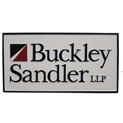 products-Corporate-Plaques-Buckley-sandler | U.S. Federal Government Agency & Military Seals Plaque Maker