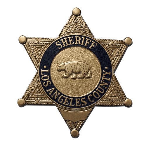 Los Angeles County Sheriff's Officer Badge Plaque