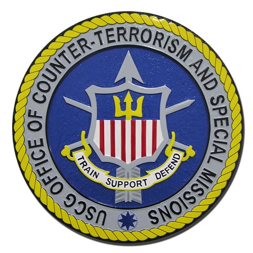 products-USCG-Office-of-Counter-Terrorism-and-Special-Missions-Seal | U.S. Federal Government Agency & Military Seals Plaque Maker