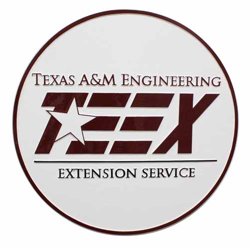 Texas A & M Engineering Extension Services Plaque