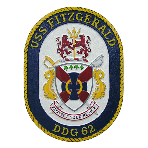 USN USS Fitzgerald DDG-62 Emblem