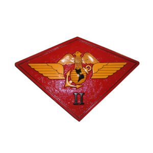 Marine Corps (USMC) 2nd Marines Air Wing Emblem Wooden Plaque