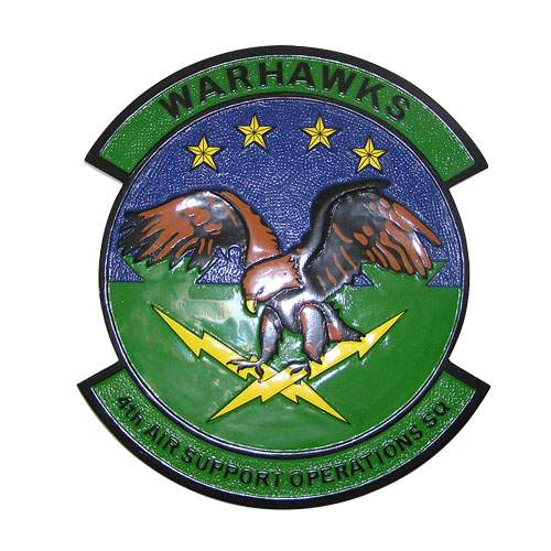 USAF 4th Air Force Operations Squadron Emblem