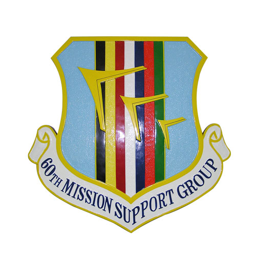 USAF 60th Mission Support Group Emblem