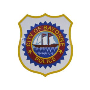 Bayonne, New Jersey Police Department Seal Wooden Plaque