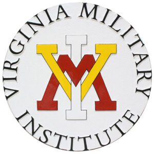 Virginia Military Institute (VMI) Lexington Seal Wooden Plaque