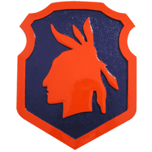 U.S. Army 98th Infantry Division Emblem Wooden Plaque