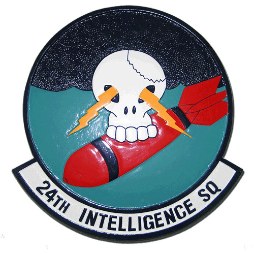 USAF 24th Intelligence Squadron Emblem