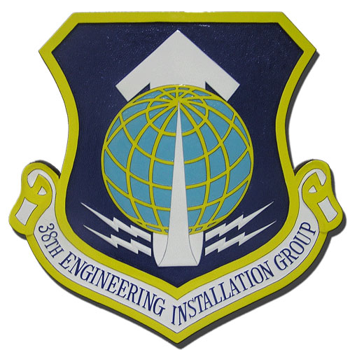 USAF 38th Engineering Installation Group Emblem