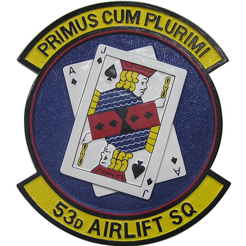 USAF 53RD Airlift SQ Emblem