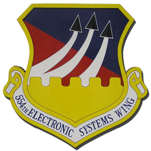USAF 554th Electronic Systems Wing Emblem