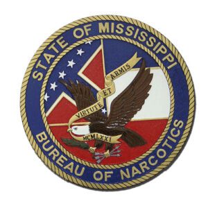 Bureau of Narcotics State of MS Seal