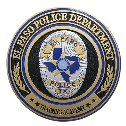 El Paso TX Police Dept Training Center Seal