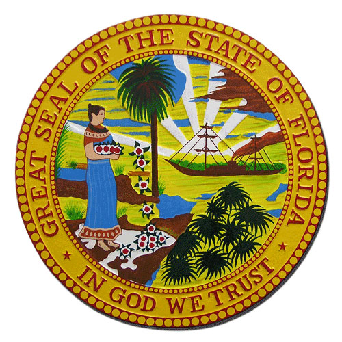 Florida State Seal Plaque