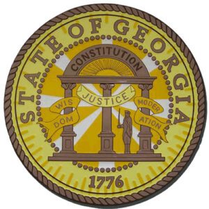 Georgia State Seal Plaque