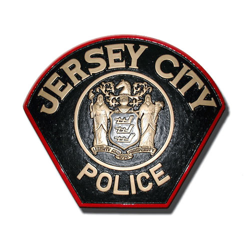 Jersey City Police Department Plaque