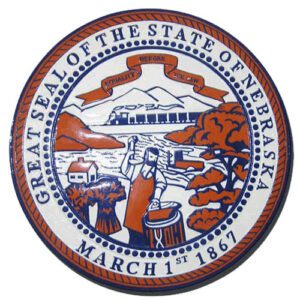 Nebraska State Seal Plaque