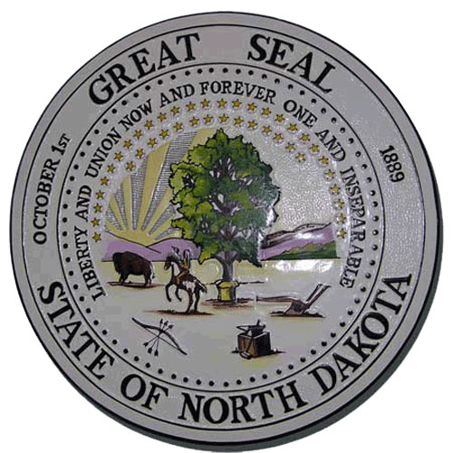 North Dakota State Seal Plaque