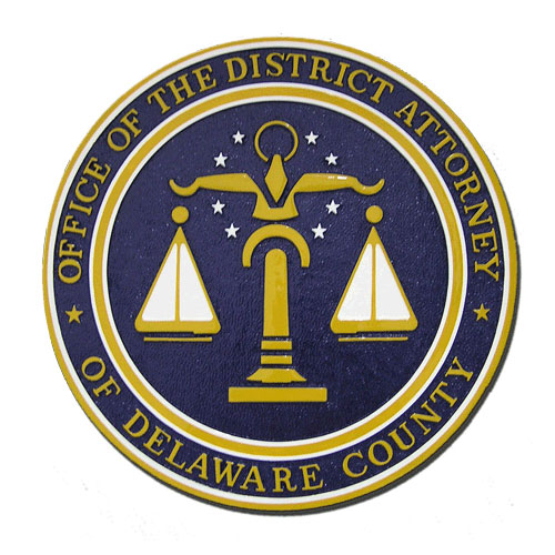 Office of the District Attorney Delaware County Seal