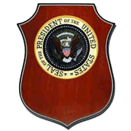 President Of The United States Seal Award Plaque