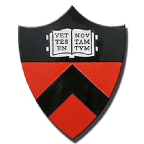Princeton University Latin Emblem Wooden Plaque