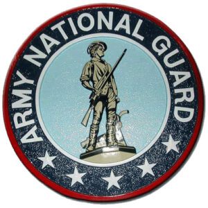 National Guard Seal Plaque