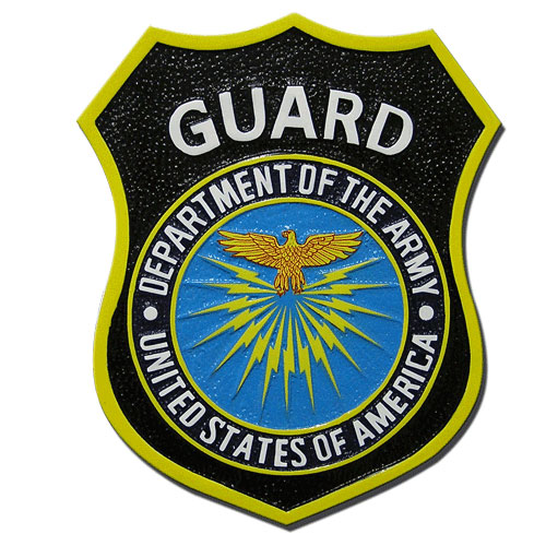 US Department of the Army Guard Emblem