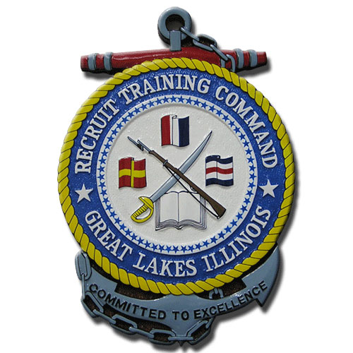 U.S. Navy Recruit Training Command (NRTC) Seal Plaque