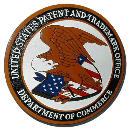 U.S. Patent & Trademark Office Plaque