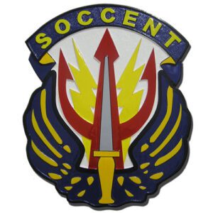 U.S. Special Operations Command Central SOCCENT Seal Plaque