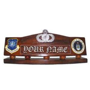 USAF Master Acquisition & Financial Mgmt Badge Desk Name Plate