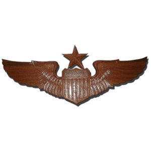 USAF Senior Pilot Wings Insignia Plaque