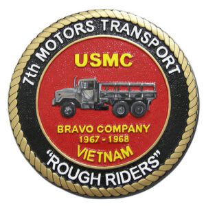 USMC 7th Motors Transport Rough Riders Seal