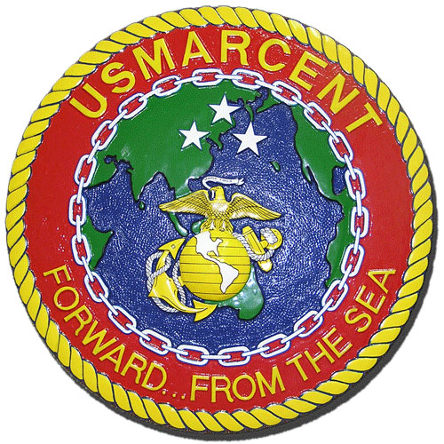 USMC Central Command (MARCENT) Seal Plaque