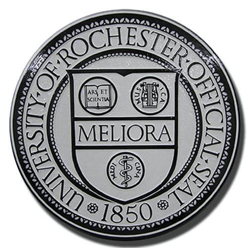 University of Rochester, New York Seal Wooden Plaque