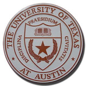 University of Texas At Austin Seal Wood Plaque