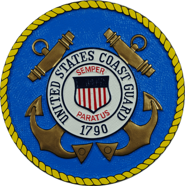 Coast Guard Seal Plaque