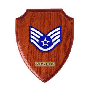 Air Force Staff Sergeant Chevron Plaque