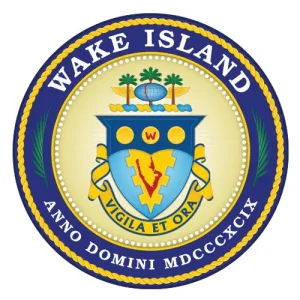 Wake Island Official Seal Wall Plaque